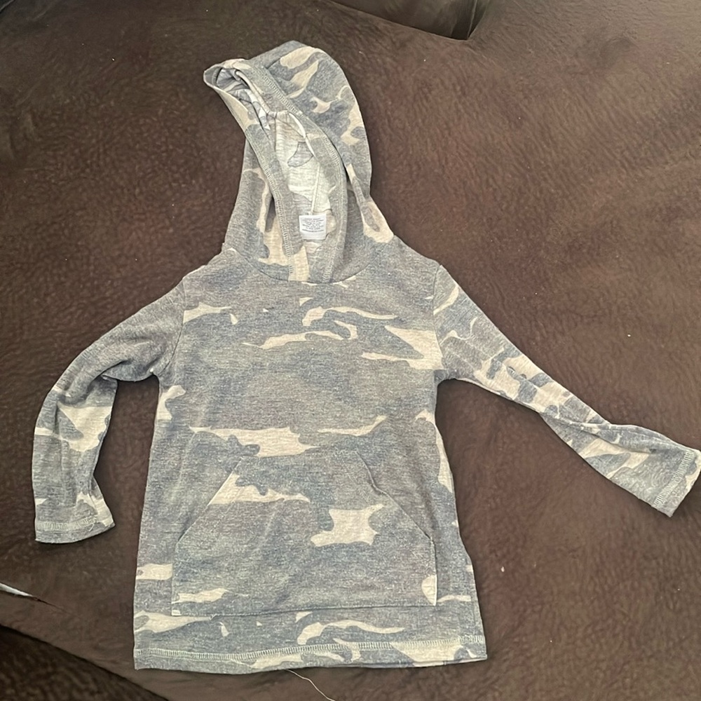 Millie and Roo kids Camo Hoodie
